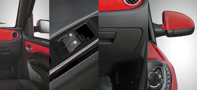 Một số trang bị trên Mini EV X2